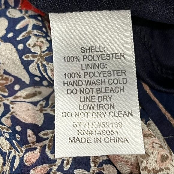 Monteau Floral Print short sleeve Dress cottagecore style size small - Picture 11 of 15